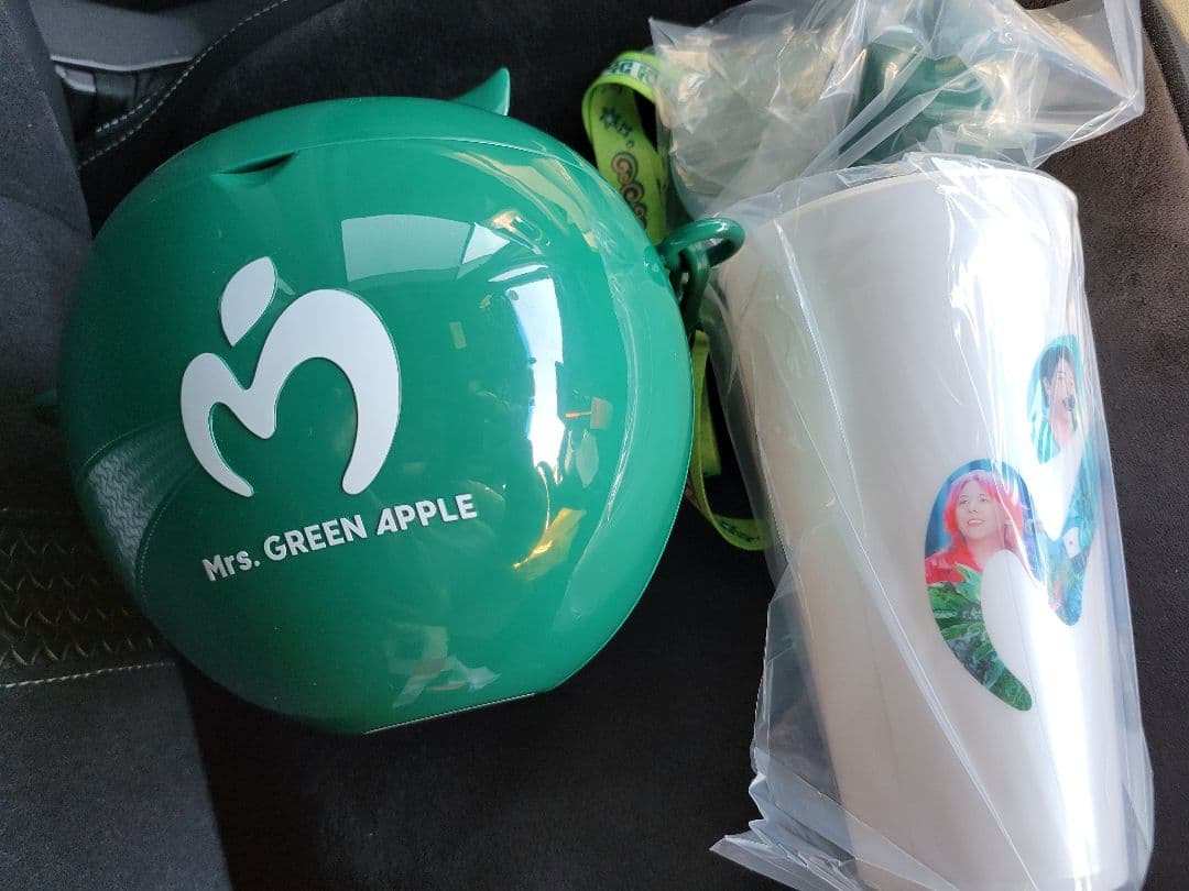 Mrs. GREEN APPLE ポップコーンボックス& ドリンクカップホルダー