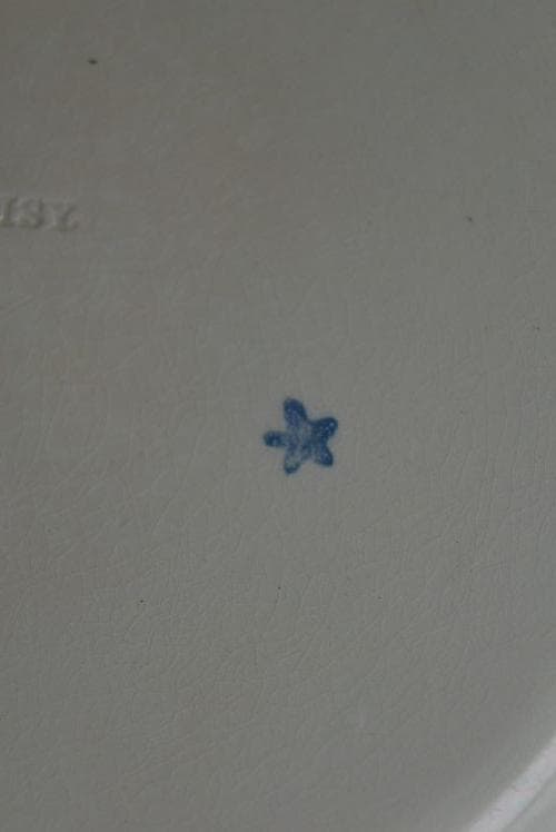 美品1804年 初期ショワジー ファイアンスフィーヌ オクトゴナル