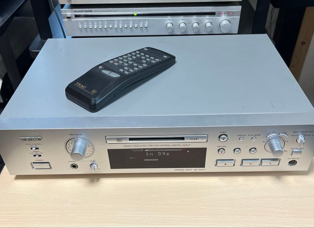 TEAC MD-5MKⅡ MDデッキ！！ ジャンク品】TEAC MD-5MKII MDデッキMDLP対応 - メルカリ