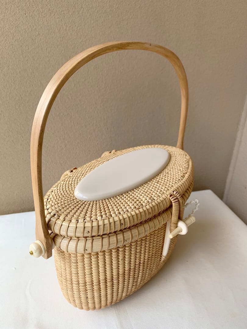 ナンタケットバスケット 8インチ トートパース - メルカリ