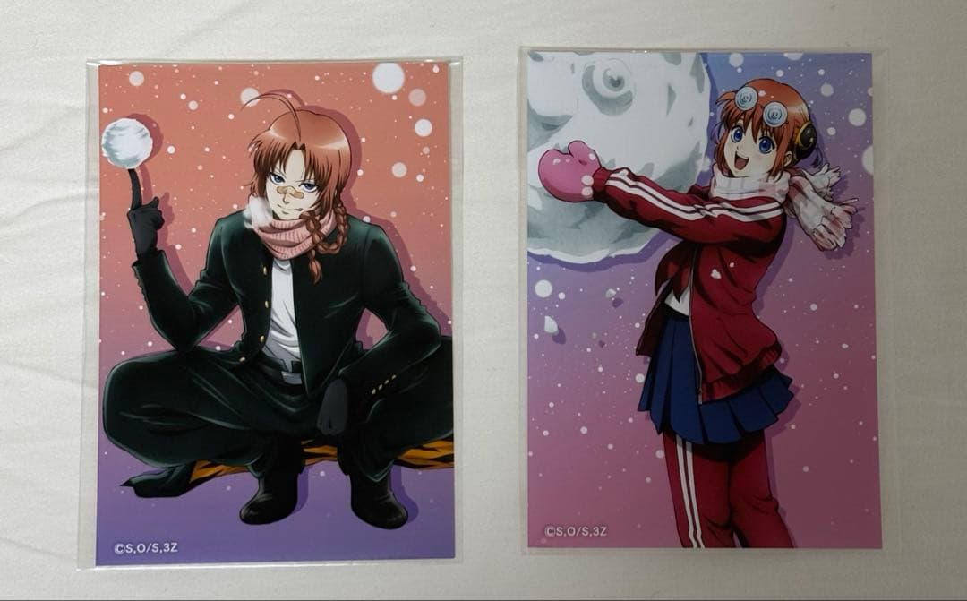 3年Z組銀八先生 銀魂 ブロマイド ゆきがっせん！ 神楽 神威 - メルカリ