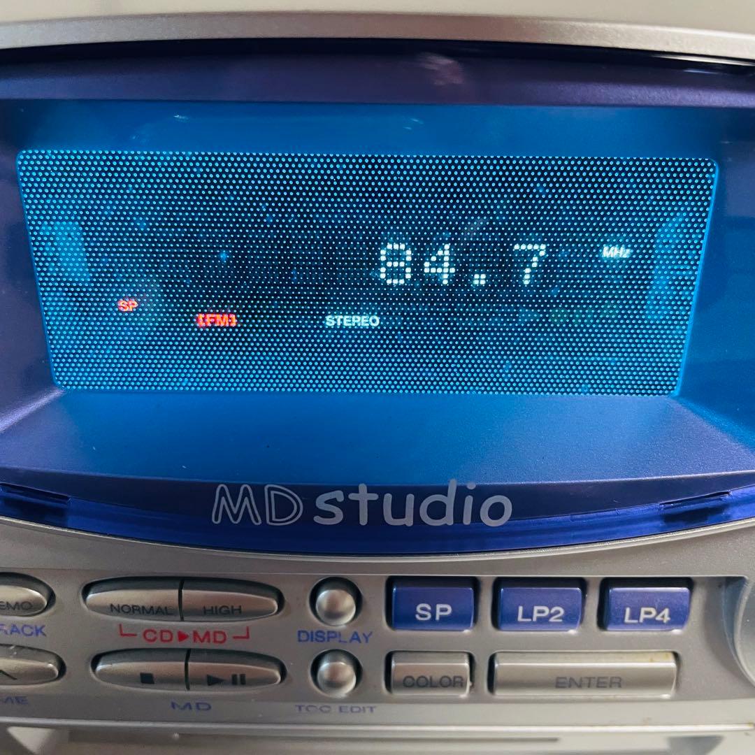 SHARP シャープ CD MDラジカセ MD-F150 - メルカリ