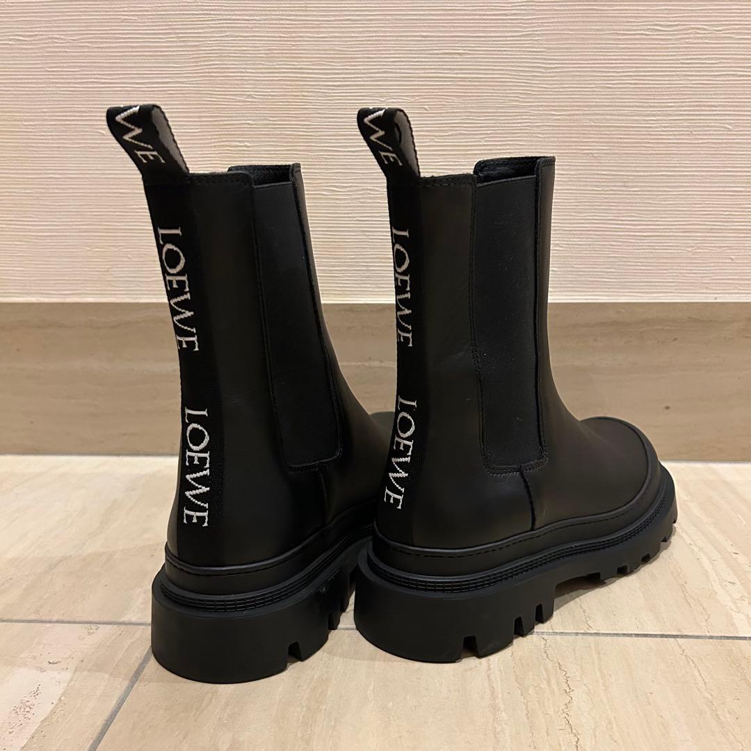 ロエベ LOEWE チェルシーブーツ - メルカリ