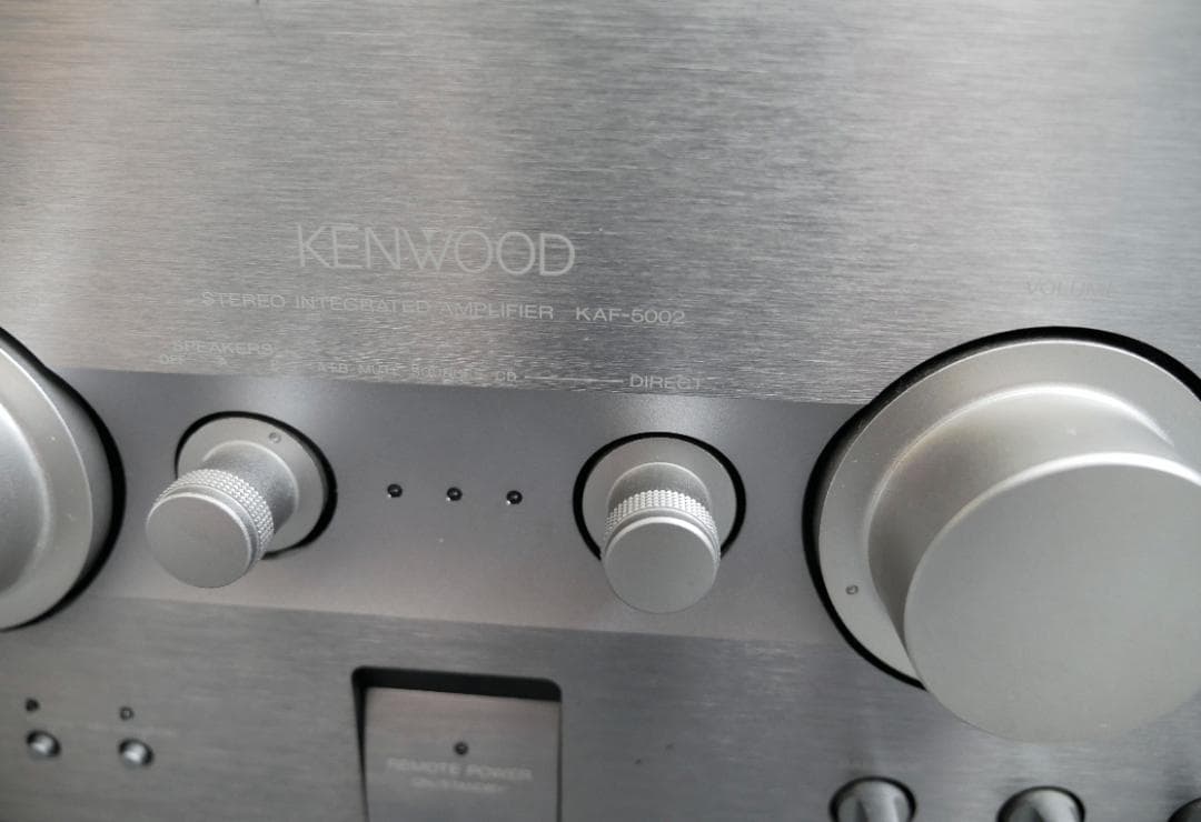 KENWOOD KAF-5002 第二世代K's リモコン付き ※動作不良品 - メルカリ