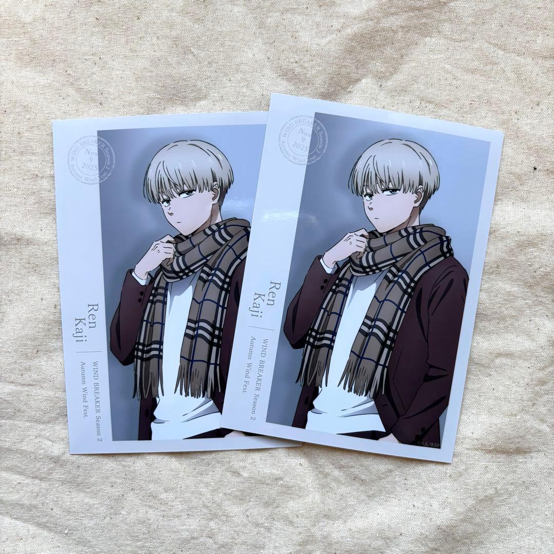 WIND BREAKER ブロマイド 梶蓮 - メルカリ