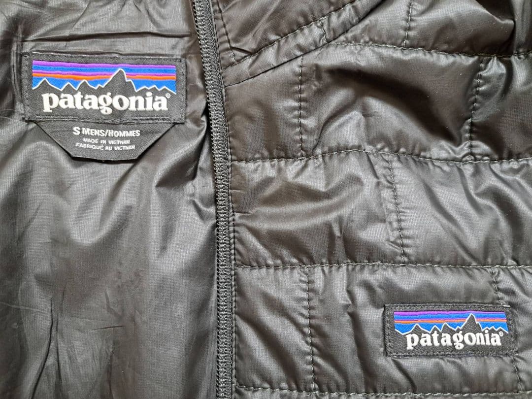 Patagonia ナノパフジャケット 黒S - メルカリ
