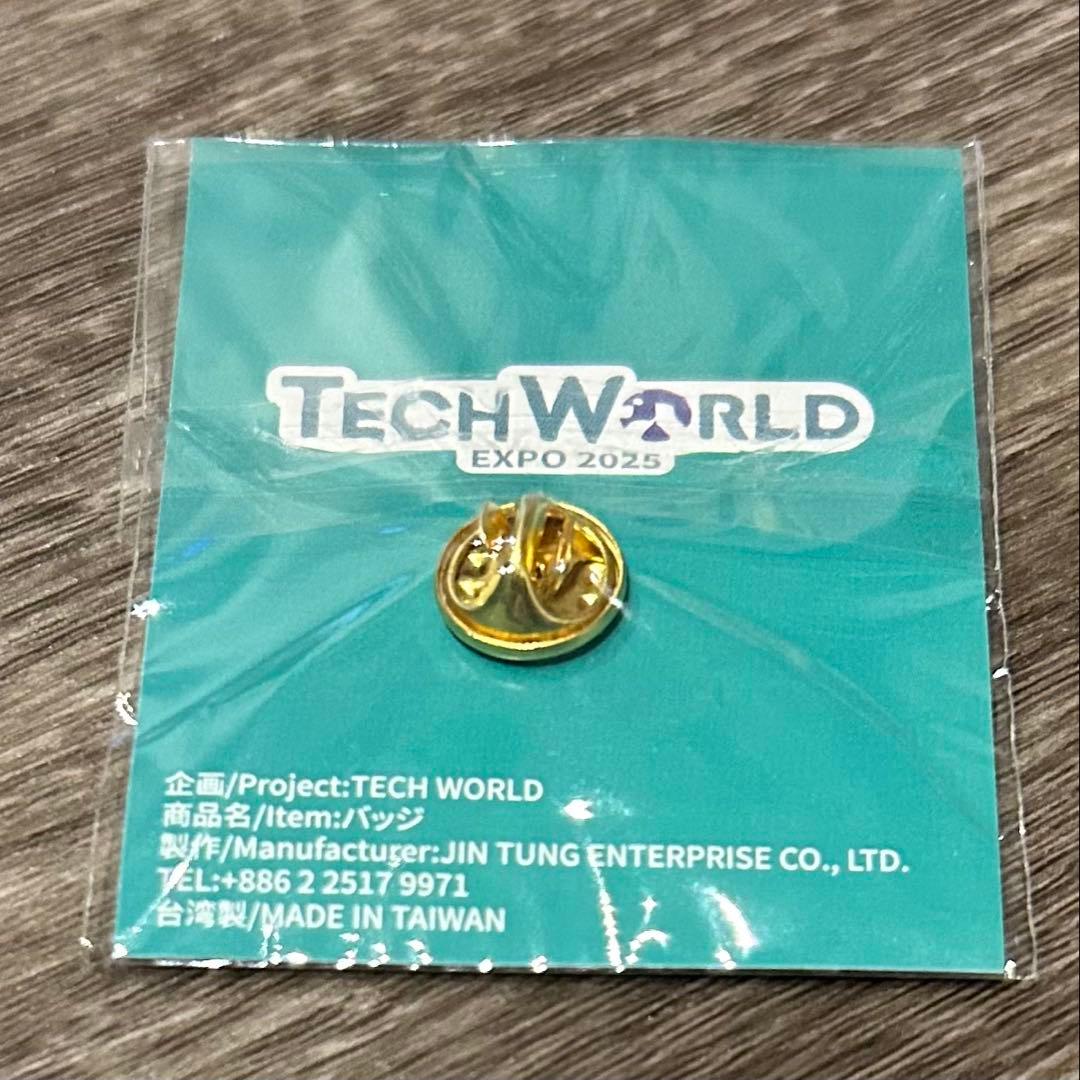 大阪万博 ピンバッジ TECH WORLD 非売品 - メルカリ