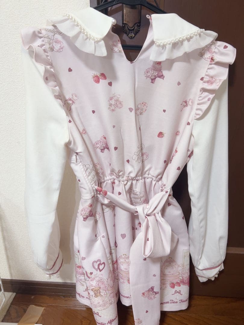 リズリサ LIZLISA アフタヌーンティー柄 セットアップ オリジナル