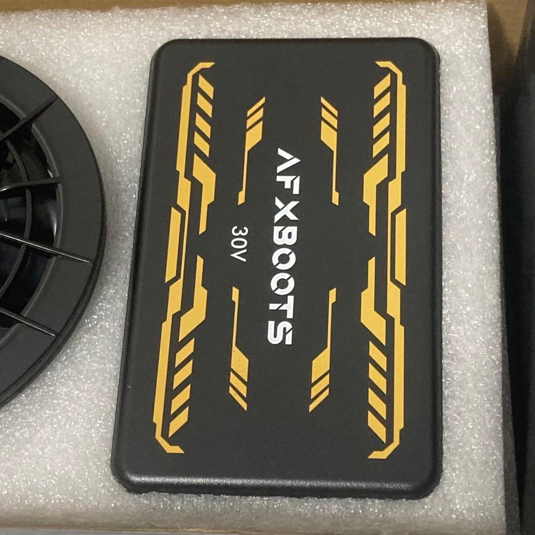 空調服 AFXBOOTS 30V ファン＆バッテリーセット - メルカリ