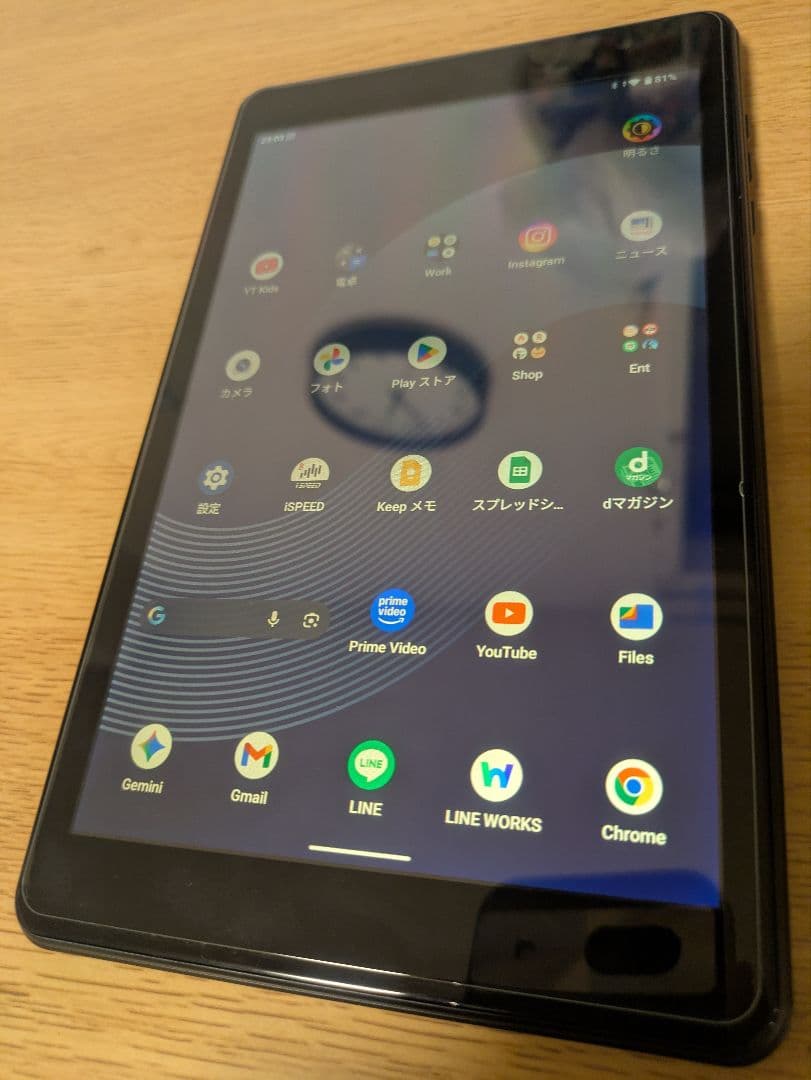 Luca タブレット ブラック 本体　美品 楽天市場】【数量限定保護フィルムプレゼント！】タブレット 新品 本体