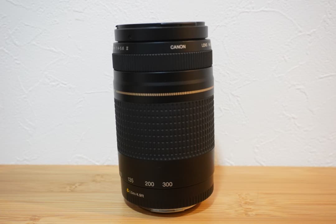 キヤノン EF 75-300mm f/4-5.6 II USM 望遠