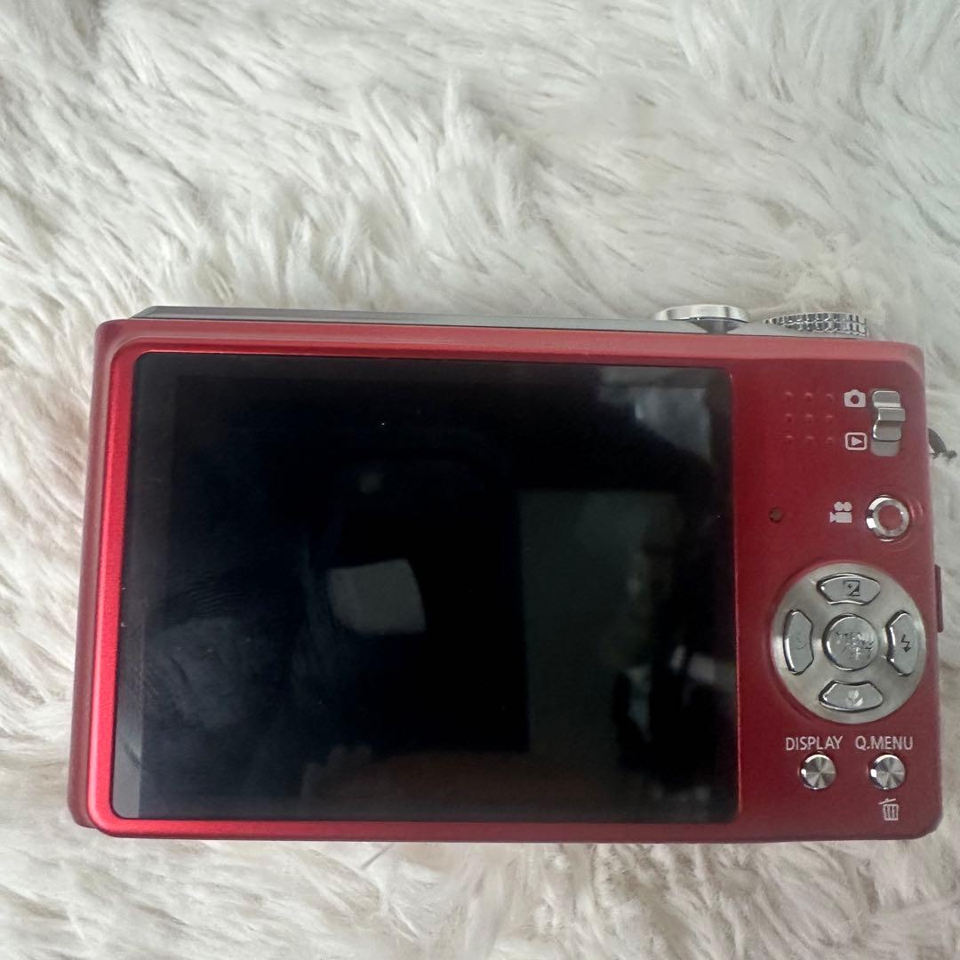 動作確認済】Panasonic デジタルカメラ LUMIX DMC-TZ7 赤 - メルカリ