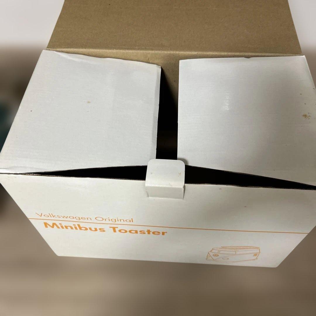 新品】フォルクスワーゲン ミニバス トースター ブルー (コンセント注意)