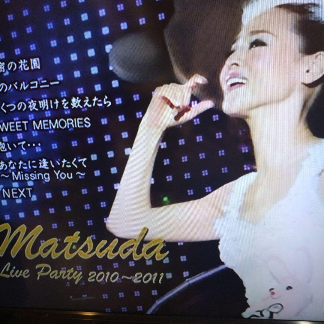 松田聖子 Count Down Live Party 2010-2011初回限定 - メルカリ