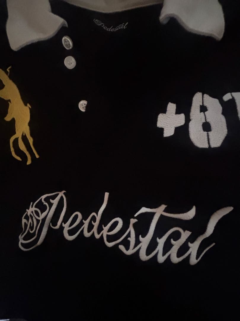 Pedestal +81 ポロシャツ 黒 dab着用 - メルカリ