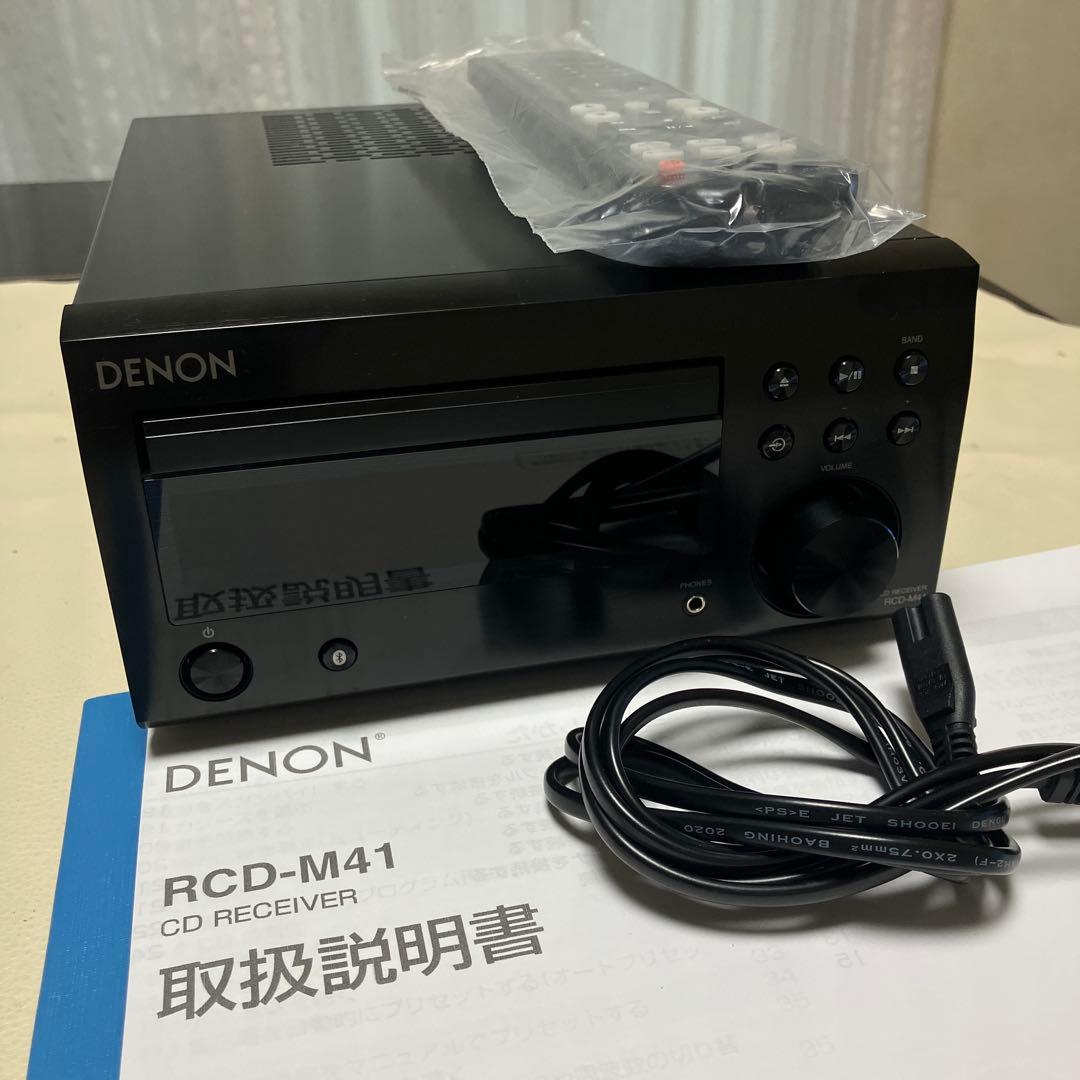 DENON CDレシーバー RCD-M41K 整備動作品 2020年製 Amazon.co.jp: デノン Denon RCD-M41 ワイドFM AM/FMラジオチューナー