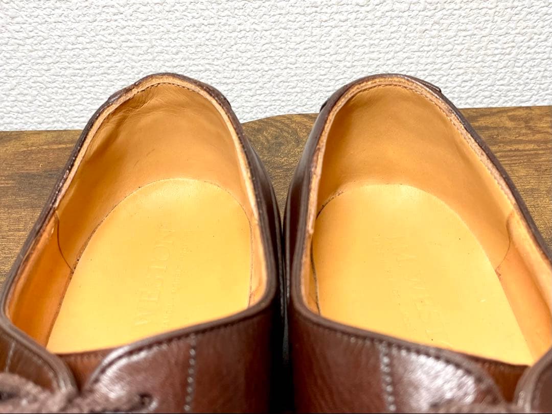 廃盤◎ J.M.WESTON GOLF ダークブラウン オールソール 6E 革靴