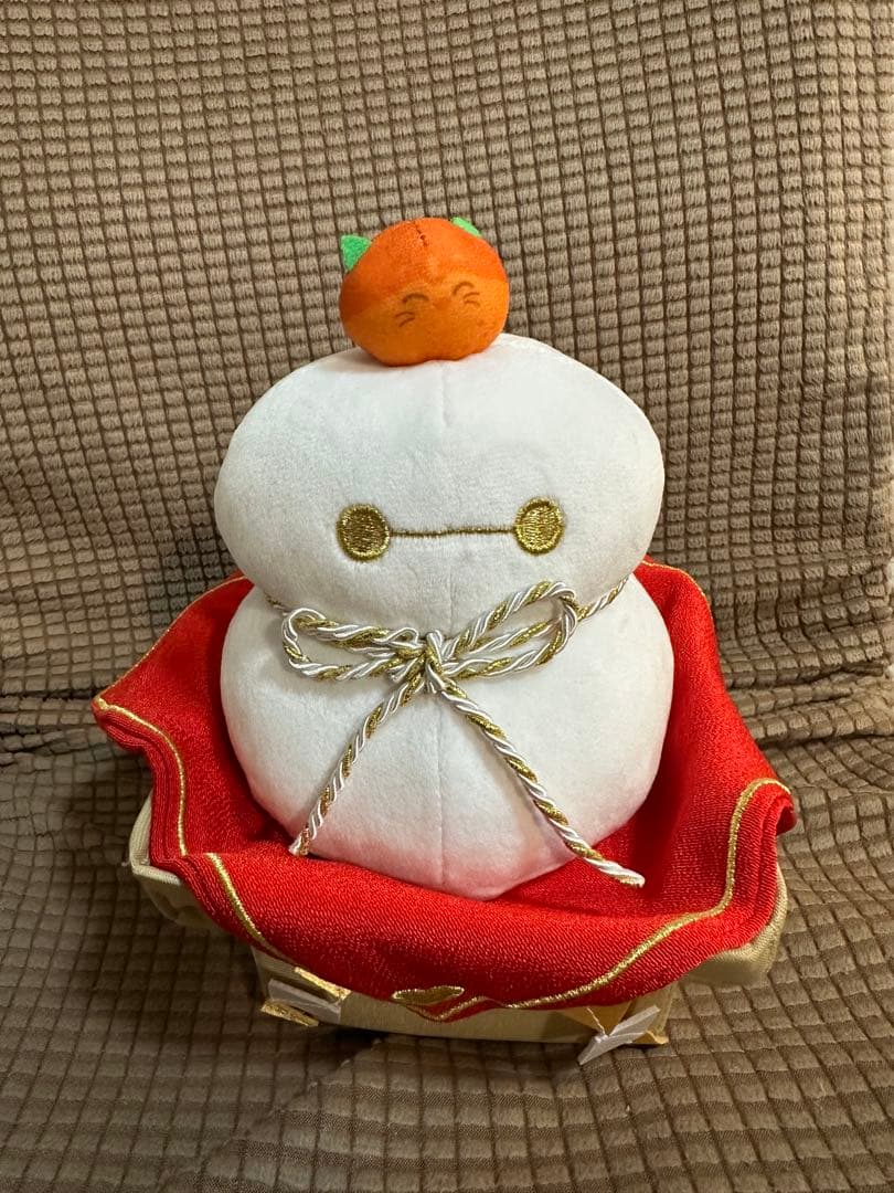 値下げ不可 ベイマックス 鏡餅 ぬいぐるみ - メルカリ