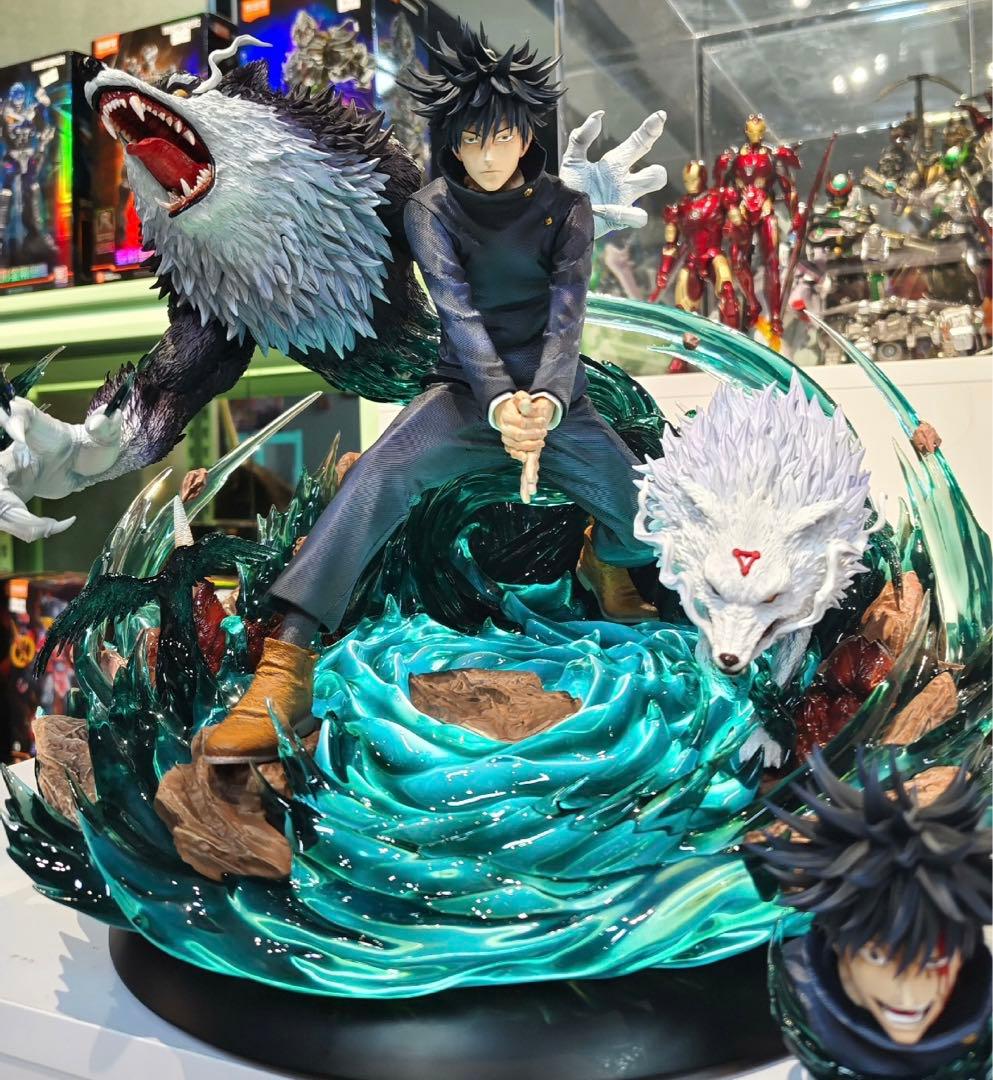 呪術廻戦 伏黒・恵 デヴァイン犬 フィギュア ガレージキット - メルカリ