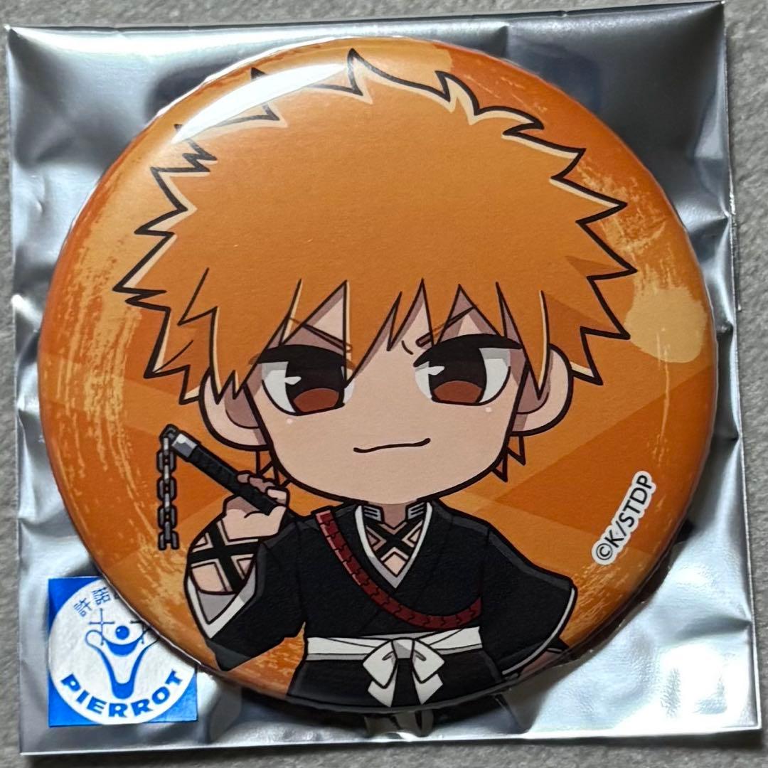 BLEACH ミニキャラ缶バッジ 黒崎一護 - メルカリ