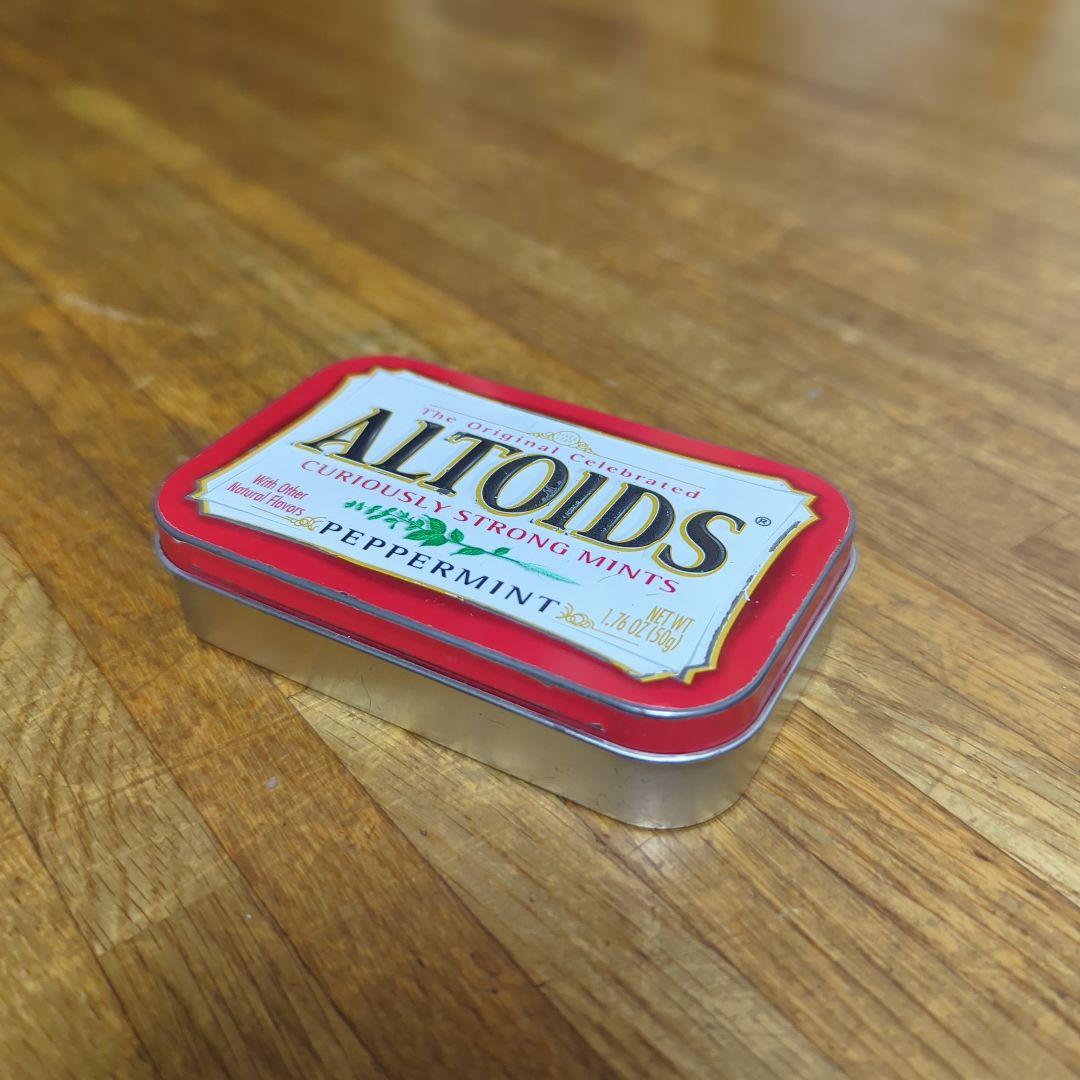 アルトイズ缶 ALTOIDS缶 改造品 - メルカリ