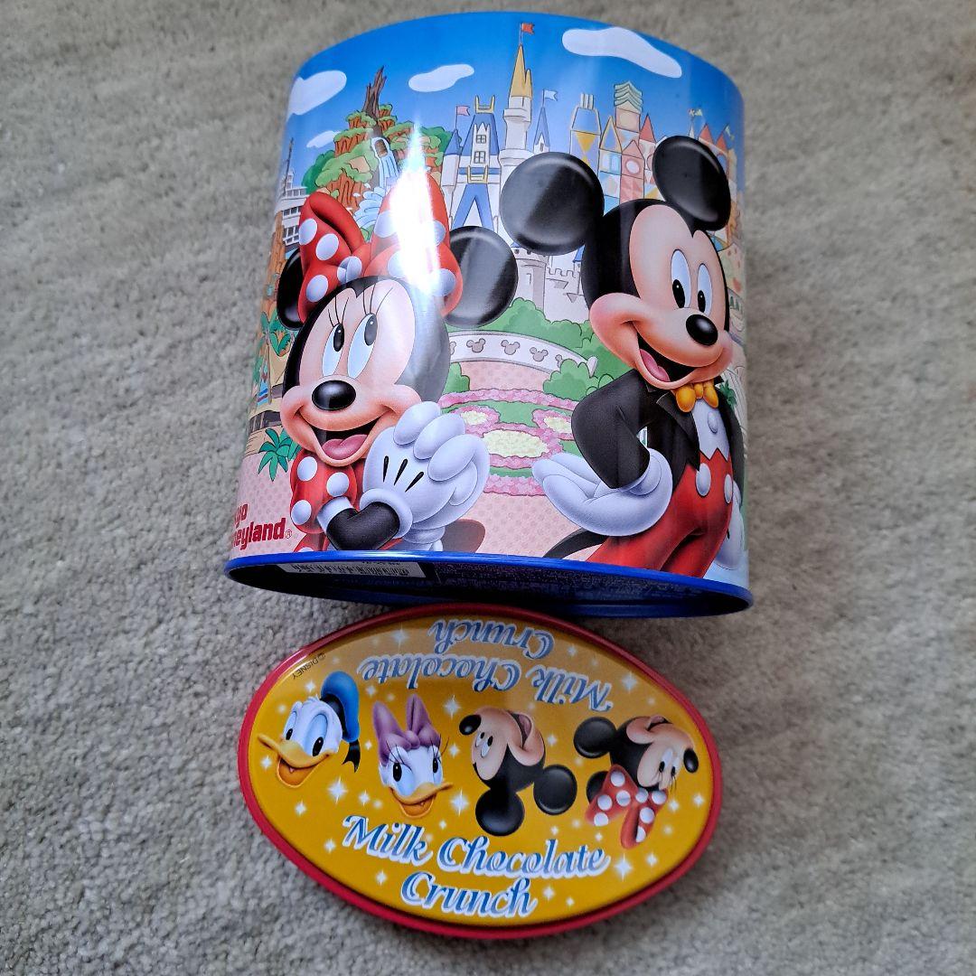 東京ディズニーランド ミルクチョコレートクランチ空き缶 - メルカリ