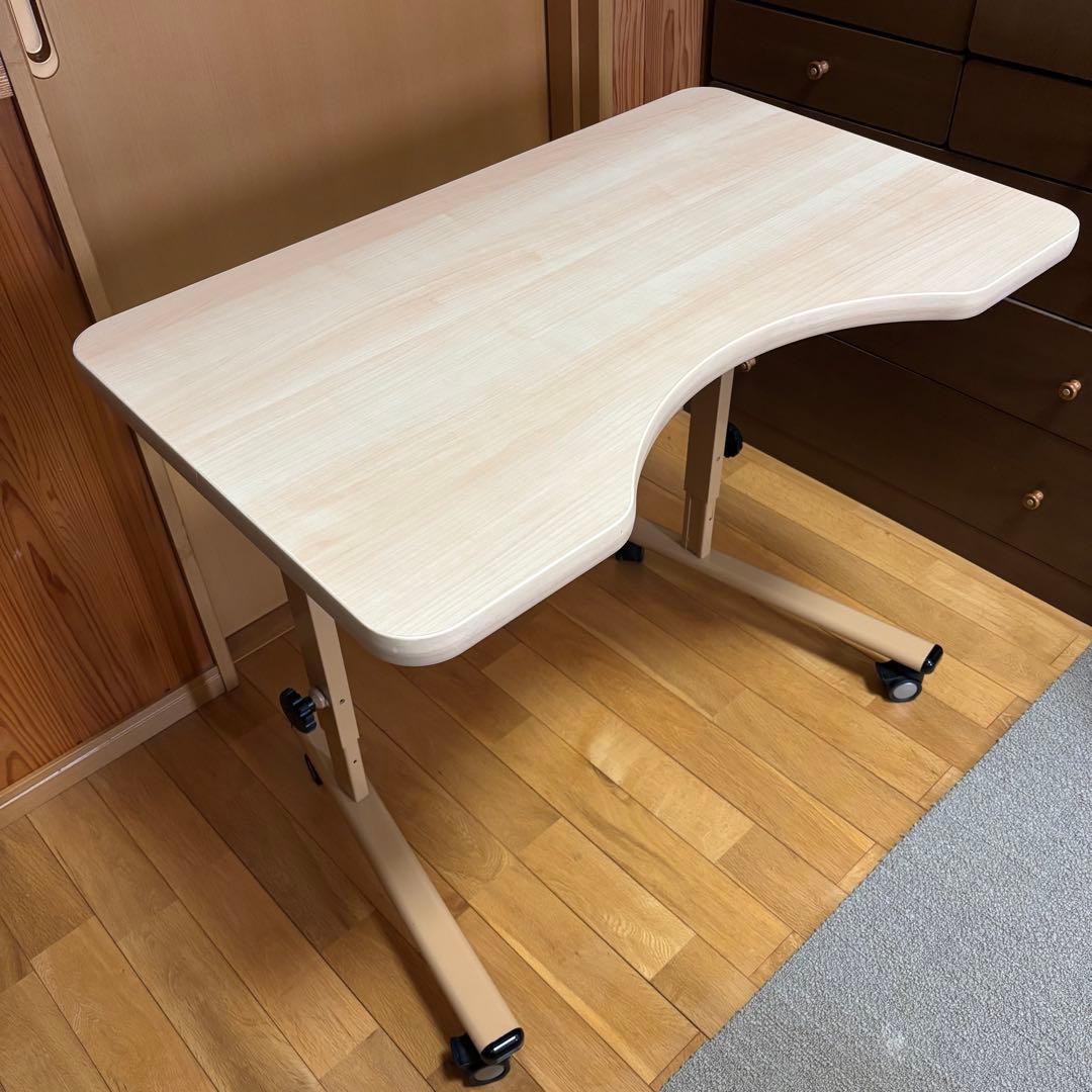 ニシキ工業 介護用テーブル 昇降機能 折りたたみ式