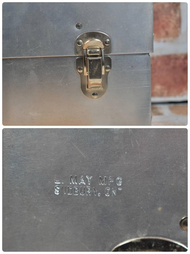 ☆極上品☆ L May MFG Aluminum ランチ ボックス カナダ製 - メルカリ