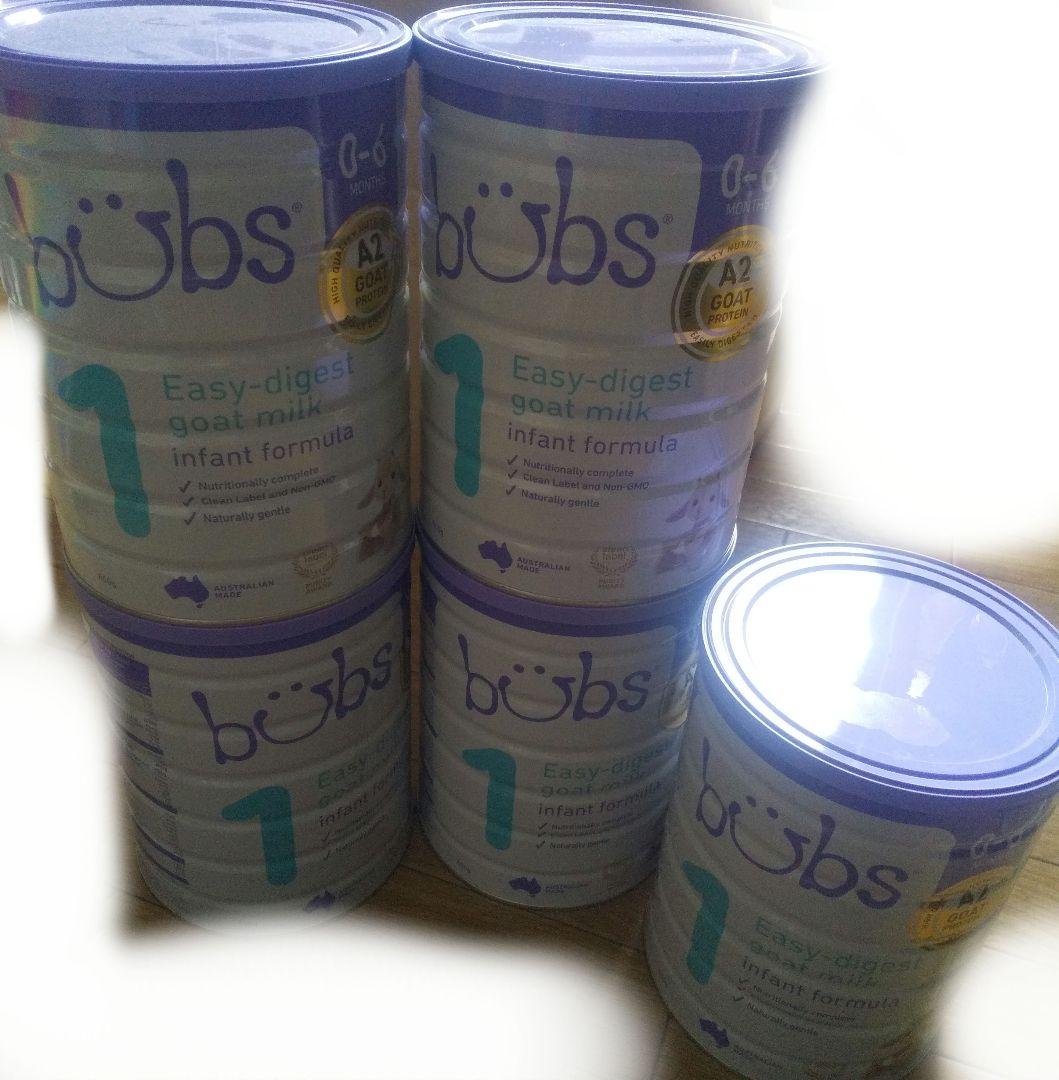 bubs 1ヤギミルク粉ミルク Bubs（バブズ）A2 ヤギミルク・ゴート粉ミルク ステップ1（0〜6カ月