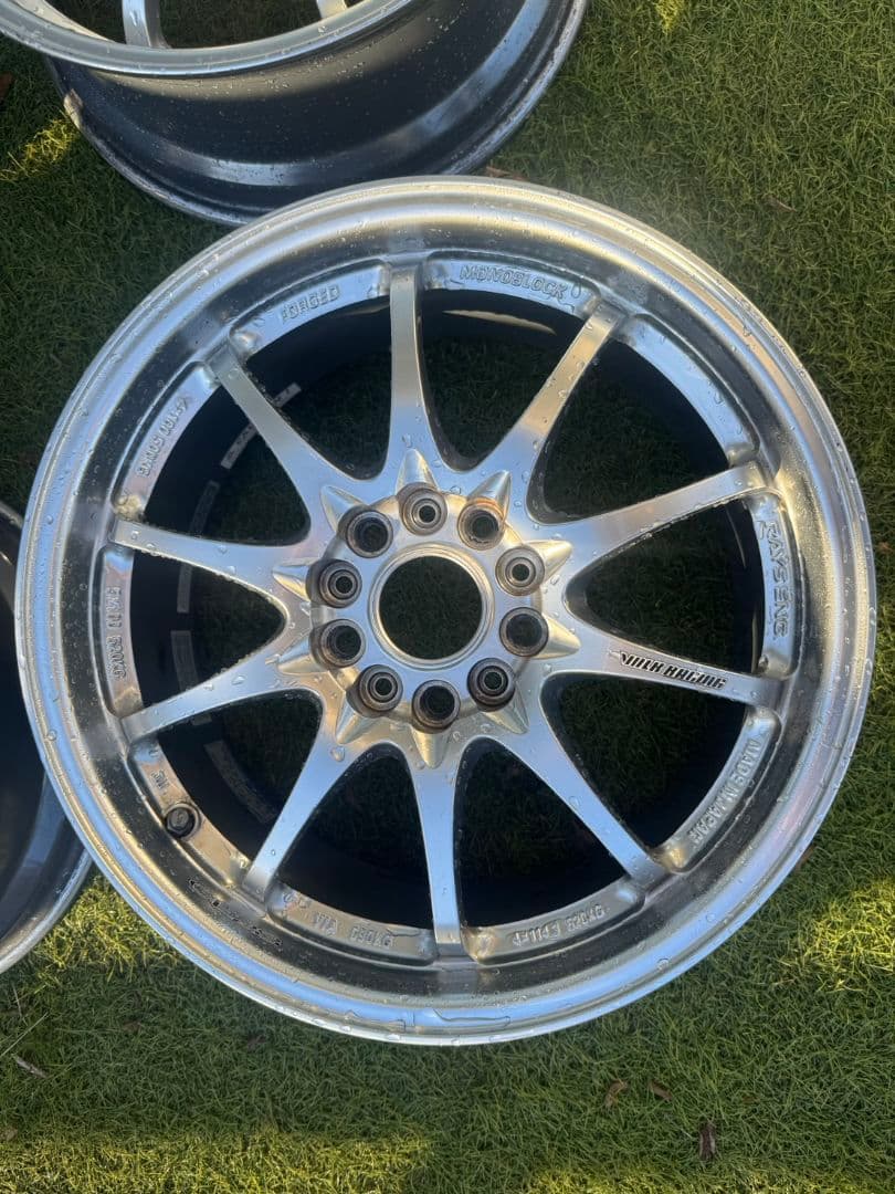 ②rays volkracing ce28 17インチ 7.5j 2本