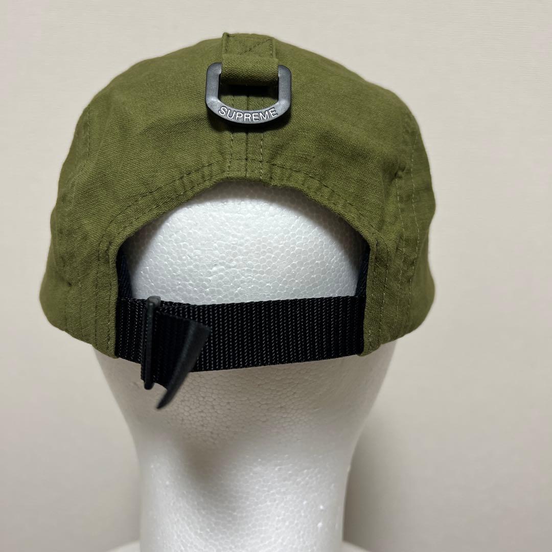 SUPREME オリーブ色 キャップ - メルカリ