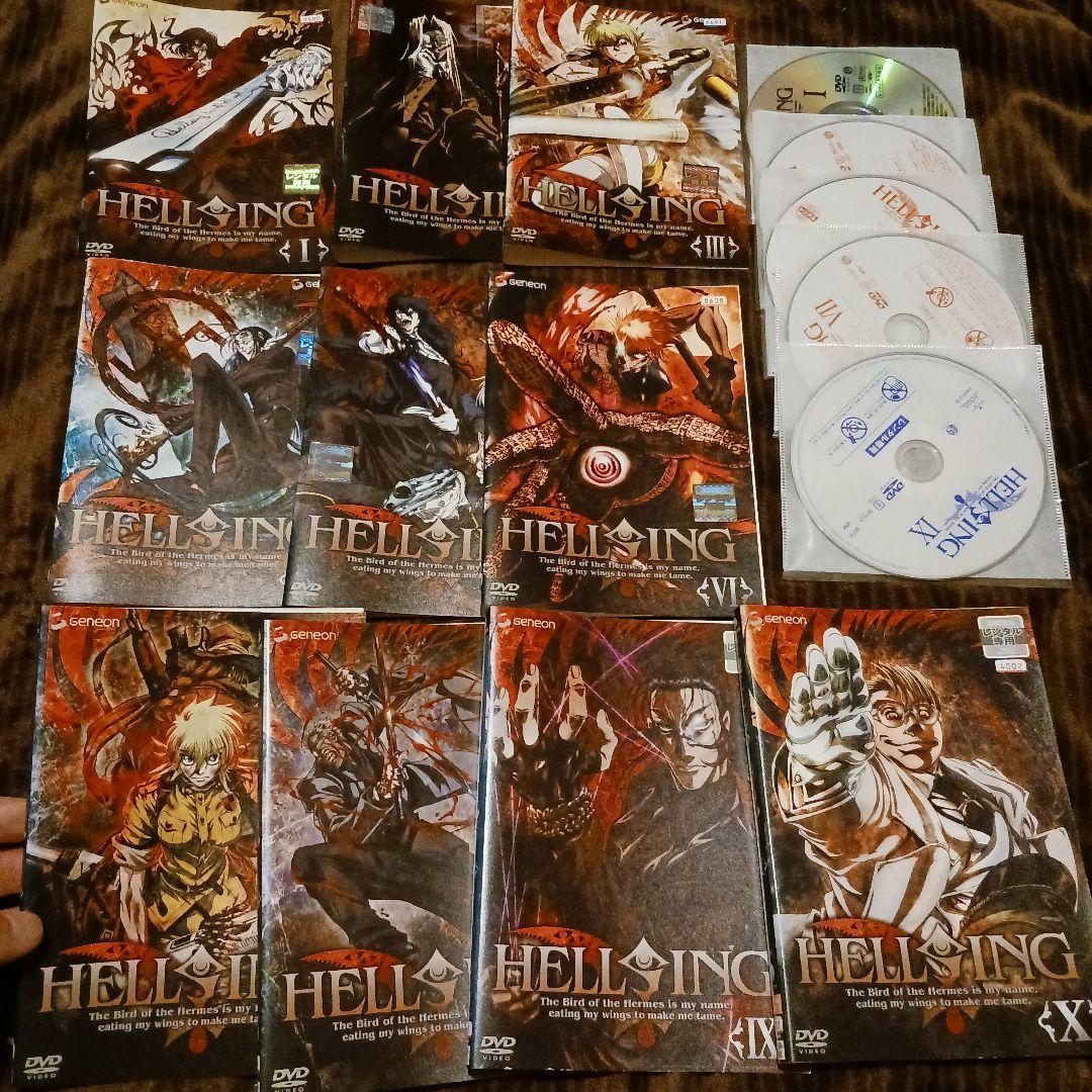 HELLSING ヘルシング OVA DVD 全10巻 - メルカリ