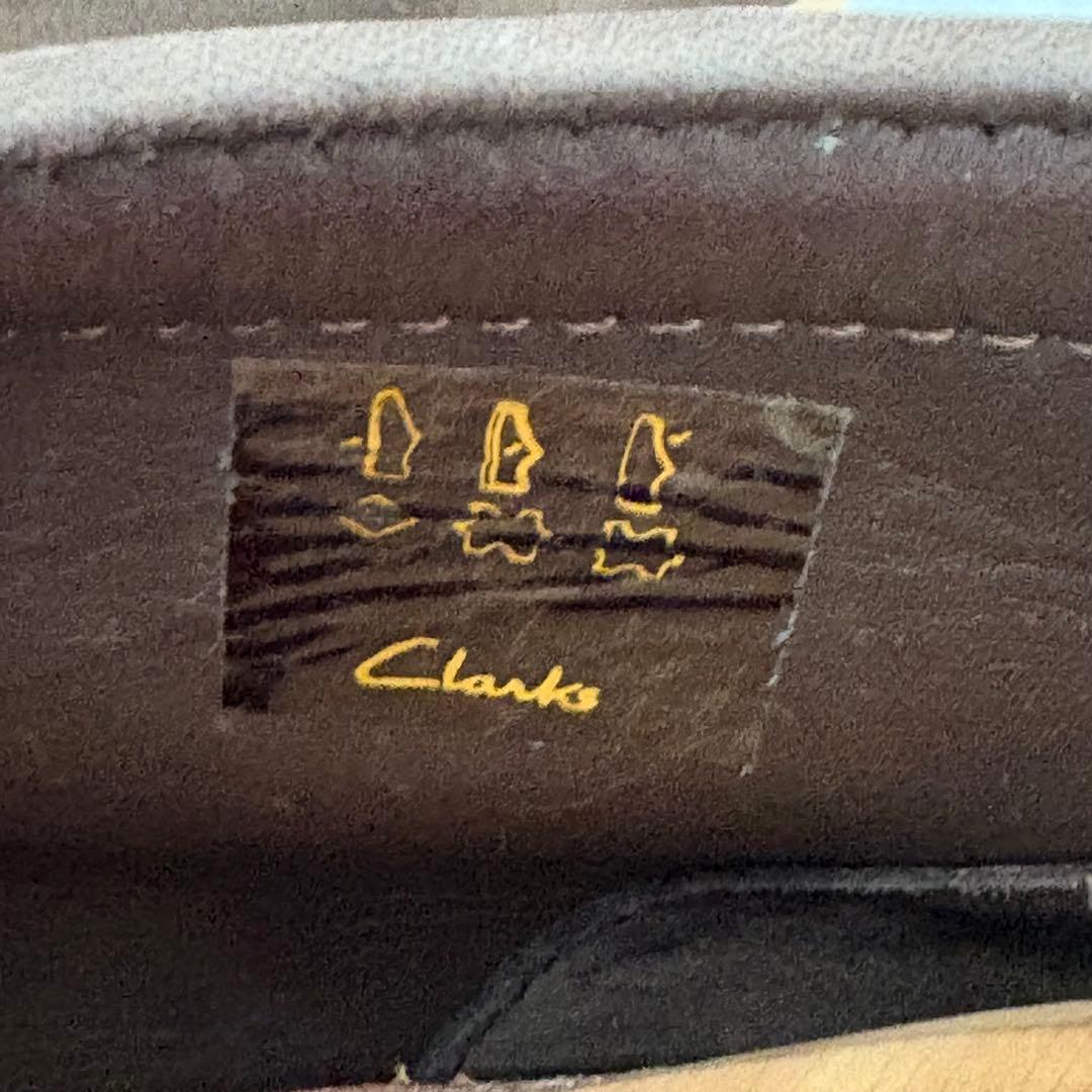 クラークス ワラビー レザーブーツ スウェードシューズ 極美品 【UK7