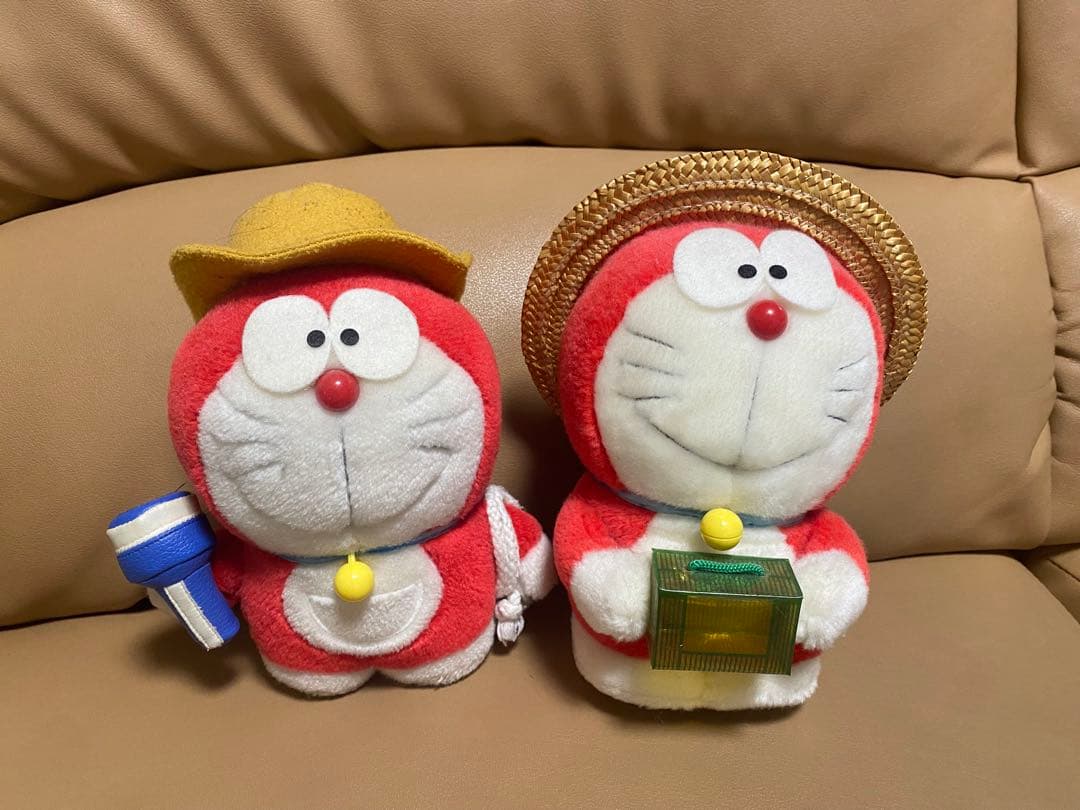 ミニドラ　ぬいぐるみ ドラえもん ひみつ道具 マスコット ミニドラ 2個セットの通販 by マ