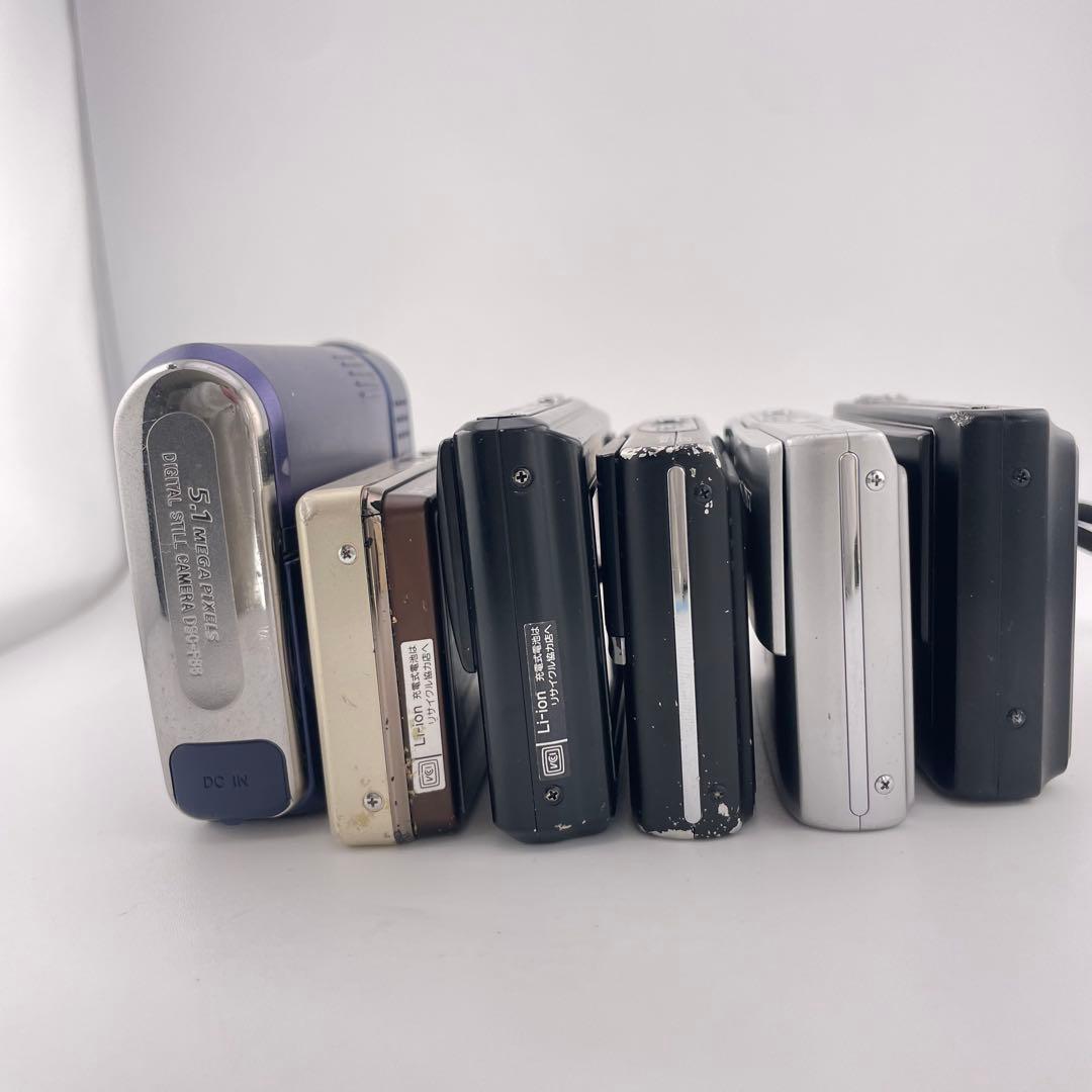 SONY Cyber-shot DSC-W380 ピンク#83 6台セット【ジャンク】SONY