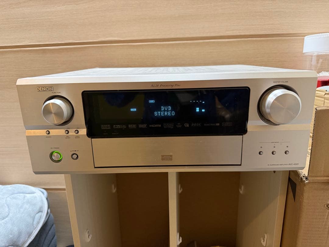 アンプ DENON AVC-4320 デノン、基本機能をブラッシュアップしたミドルクラスAVアンプ