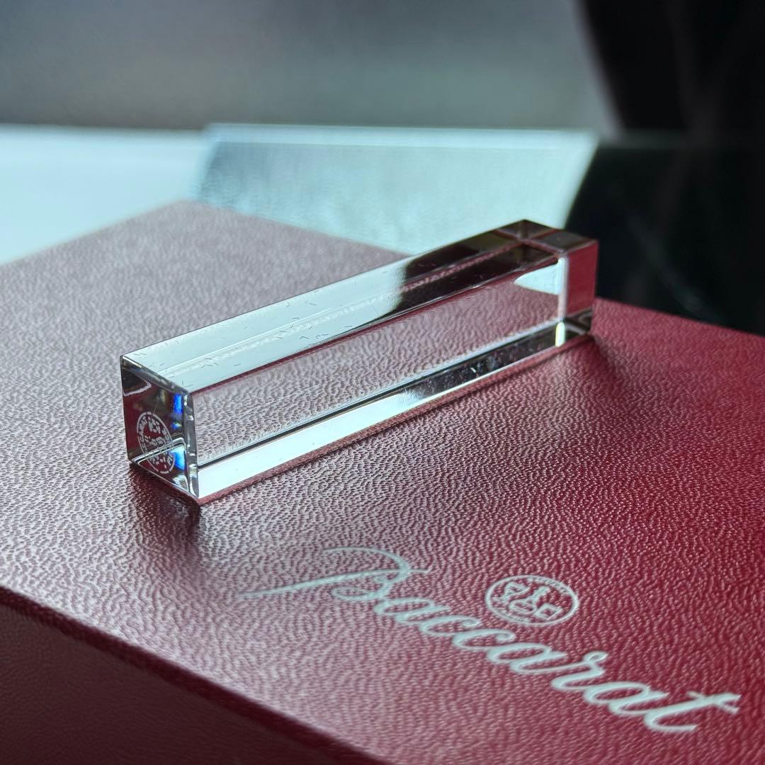 極美品♪オールドバカラ Baccaratカトラリーレスト箸置き6本