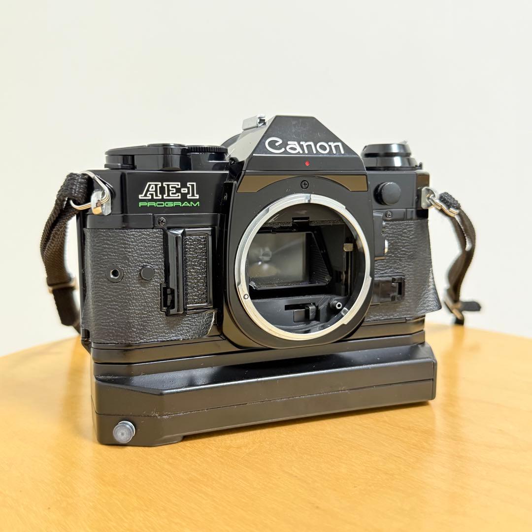 Canon AE-1 フィルム一眼レフカメラ Power Winder A2 - メルカリ