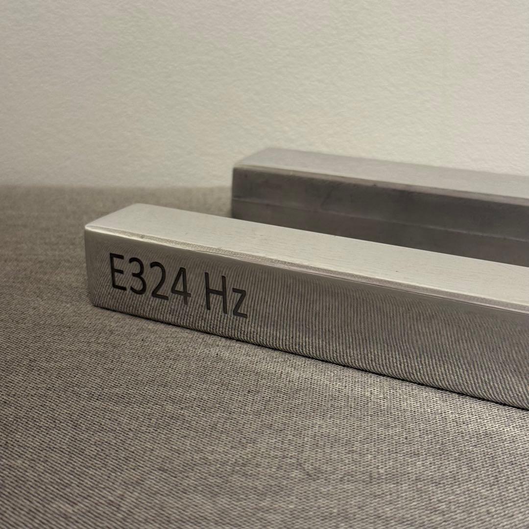 年末特価※【希少】E324Hz 大型音叉 スピリチュアル開運 治癒 美しい音色