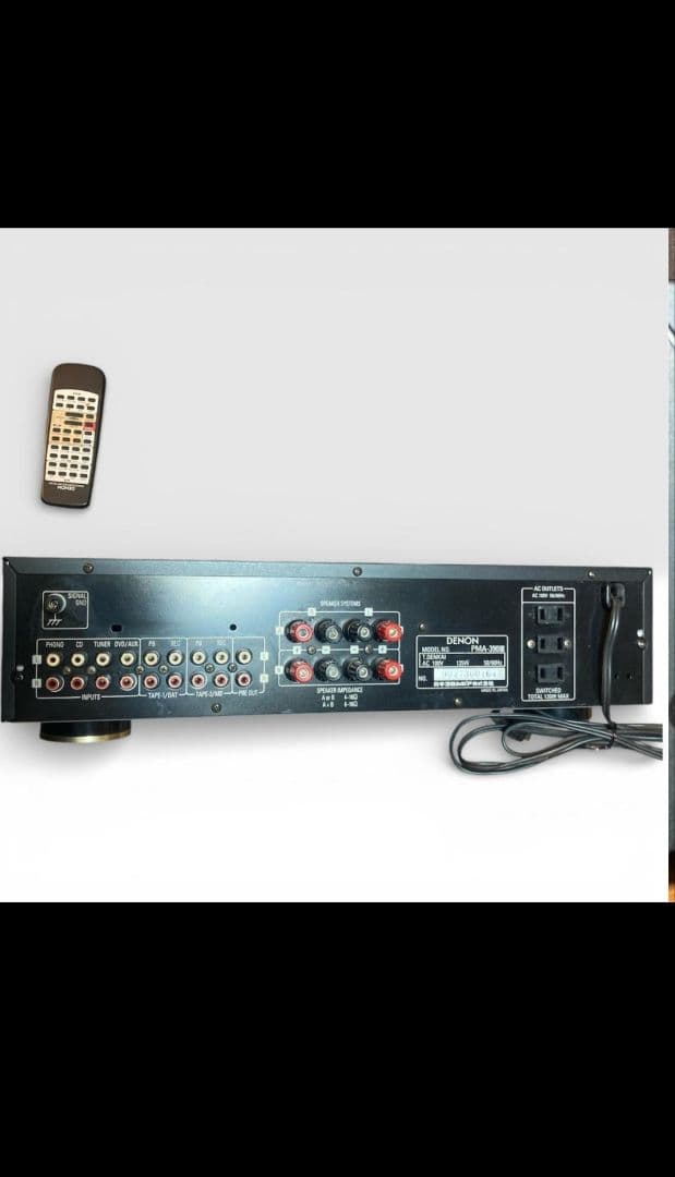 動作確認済】DENON プリメインアンプ PMA-390Ⅲ - メルカリ