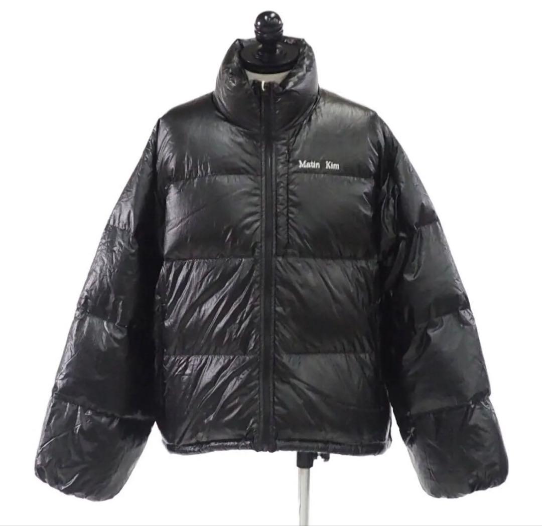 ☆Matin Kim新作☆ブラック ダウンジャケット - メルカリ