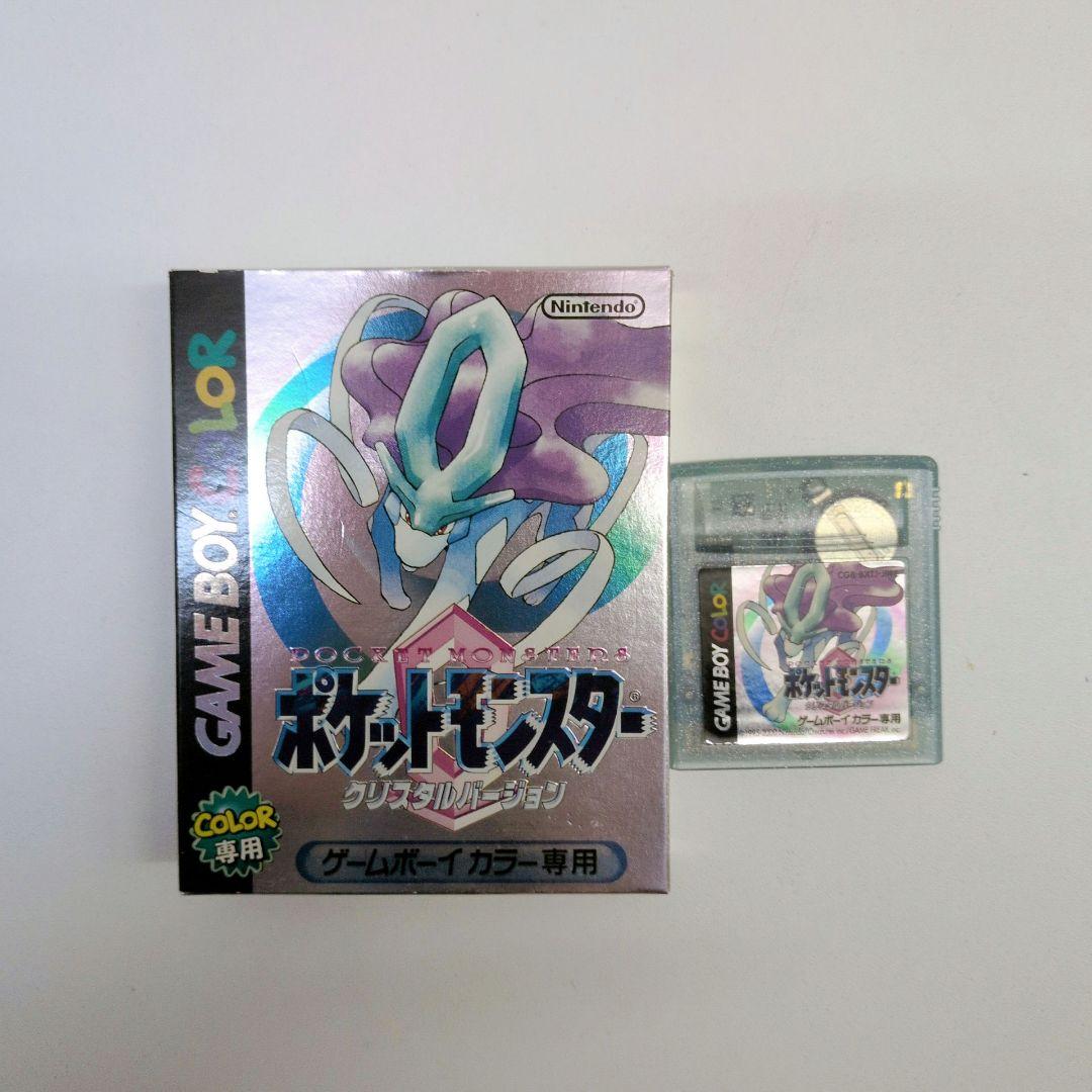 ポケットモンスター クリスタル ゲームボーイカラー POKEMON M2435 Nintendo Game Boy Color Japanese Pokemon Crystal in Box, Manual