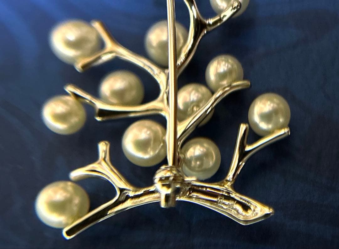 ミキモト 幸福の木ブローチ シルバー ラージサイズ - メルカリ
