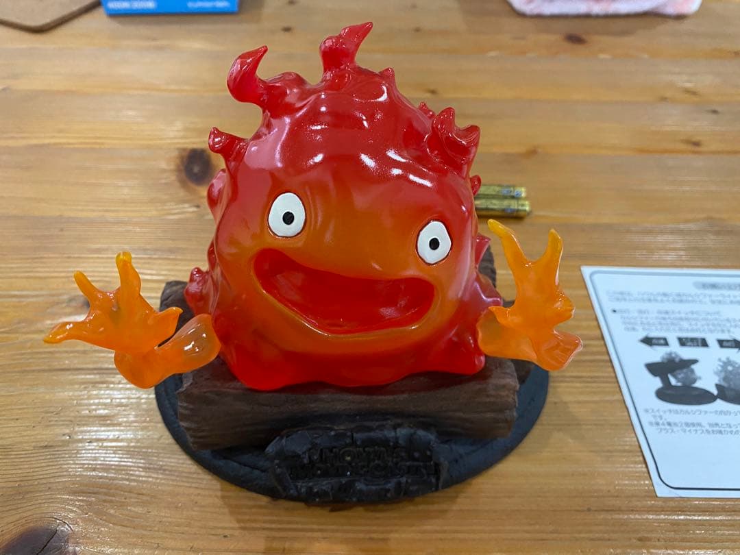 ハウルの動く城 カルシファー メラメラライトスタンド - メルカリ