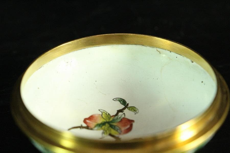 中国美術 琺瑯彩 香炉 箸筒 香合 三揃(K-A831) - メルカリ