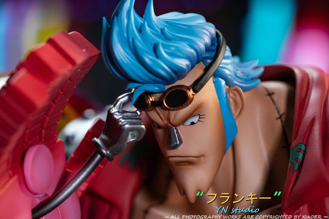 ワンピース 改造人間 鉄人フランキー ガレージキット フィギュア pop