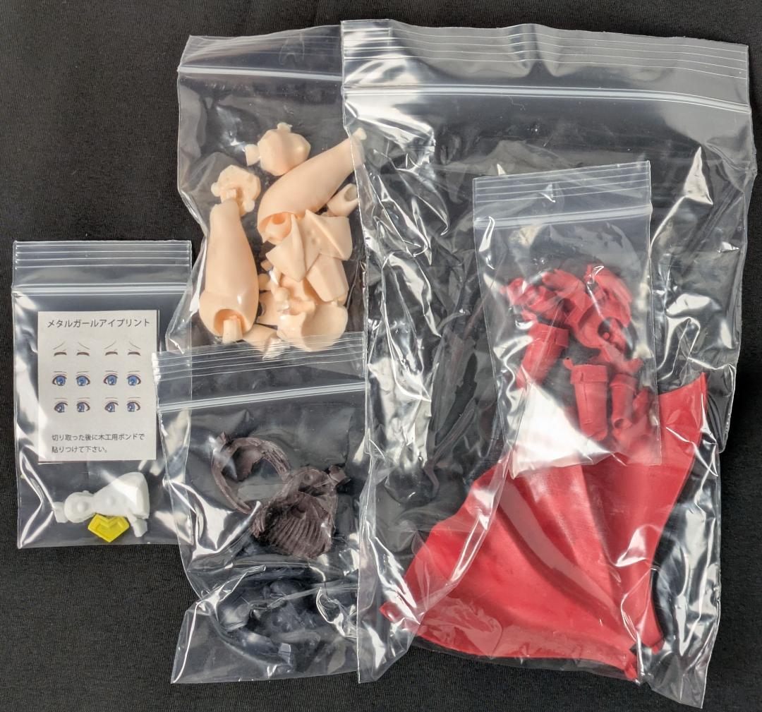 MADHANDS メタルガール 可動カラーレジン ガレージキット AKG14 - メルカリ