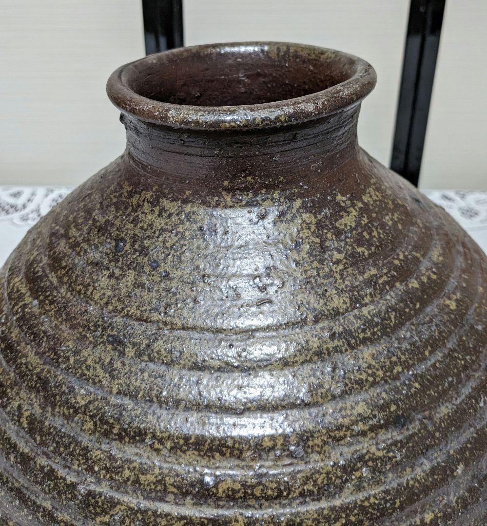 本物保証】桃山時代 古備前 壷 陶友会鑑定書付き 箱 壺 花器 備前焼