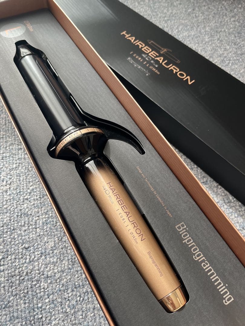 HAIRBEAURON カールヘアアイロン Bioprogramming コテ ヘアビューロン 2D Plus [カール] | ZERO CLUB