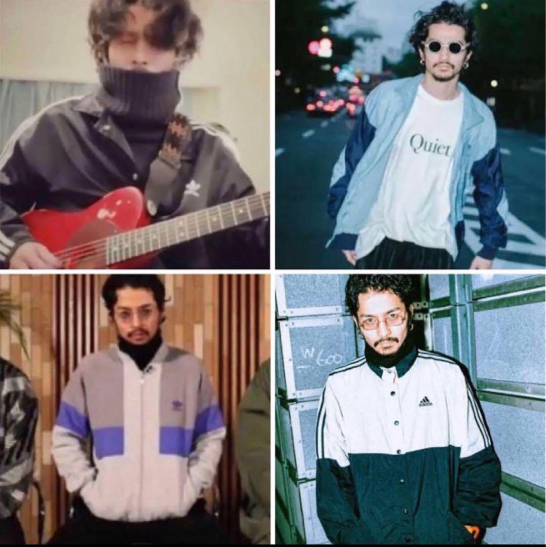 90s adidas アディダス ナイロンジャケット 常田大希 - メルカリ